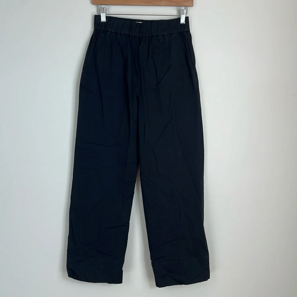 NWT Everlane The Easy Pant Pull On Black Size Medium - Picture 4 of 13
